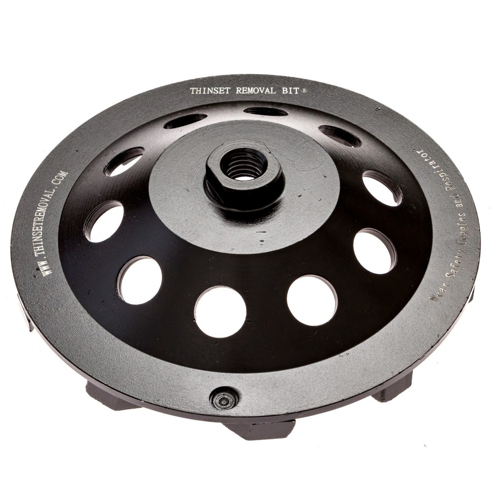THINSET REMOVAL BIT, 7-in ARROW DIAMOND Grinding Cup!!!