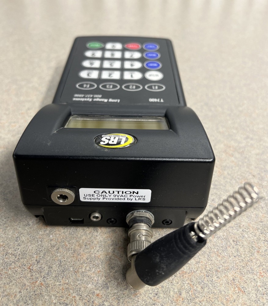Long Range Systems LRS TX-7470 Paging Transmitter No AC Adapter