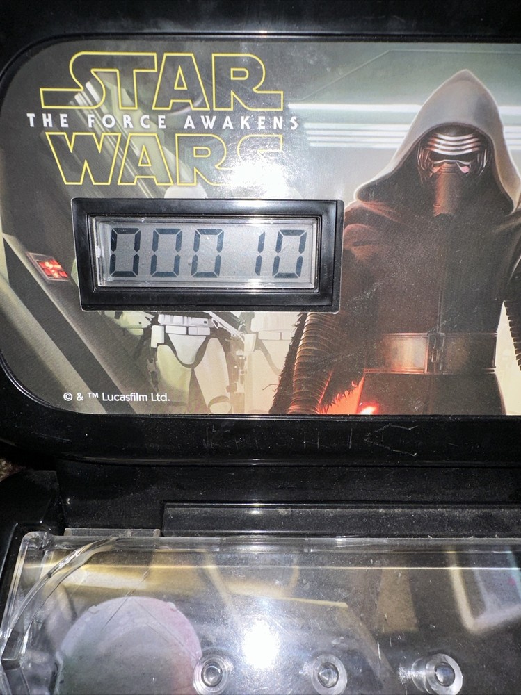 2009 mattel Star Wars The Force Awakens Pinball Machine
