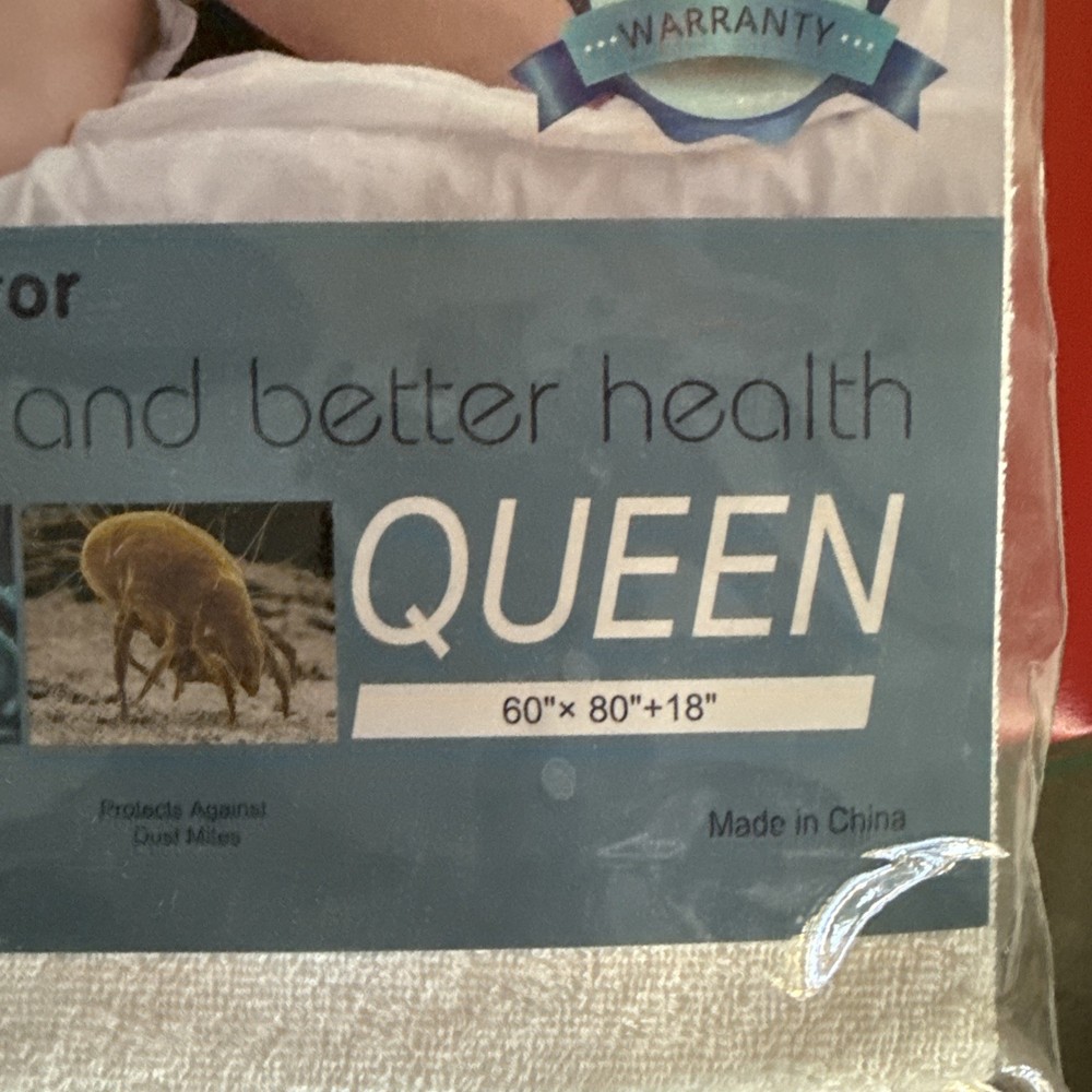 New Mattress protector Queen Size Cotton