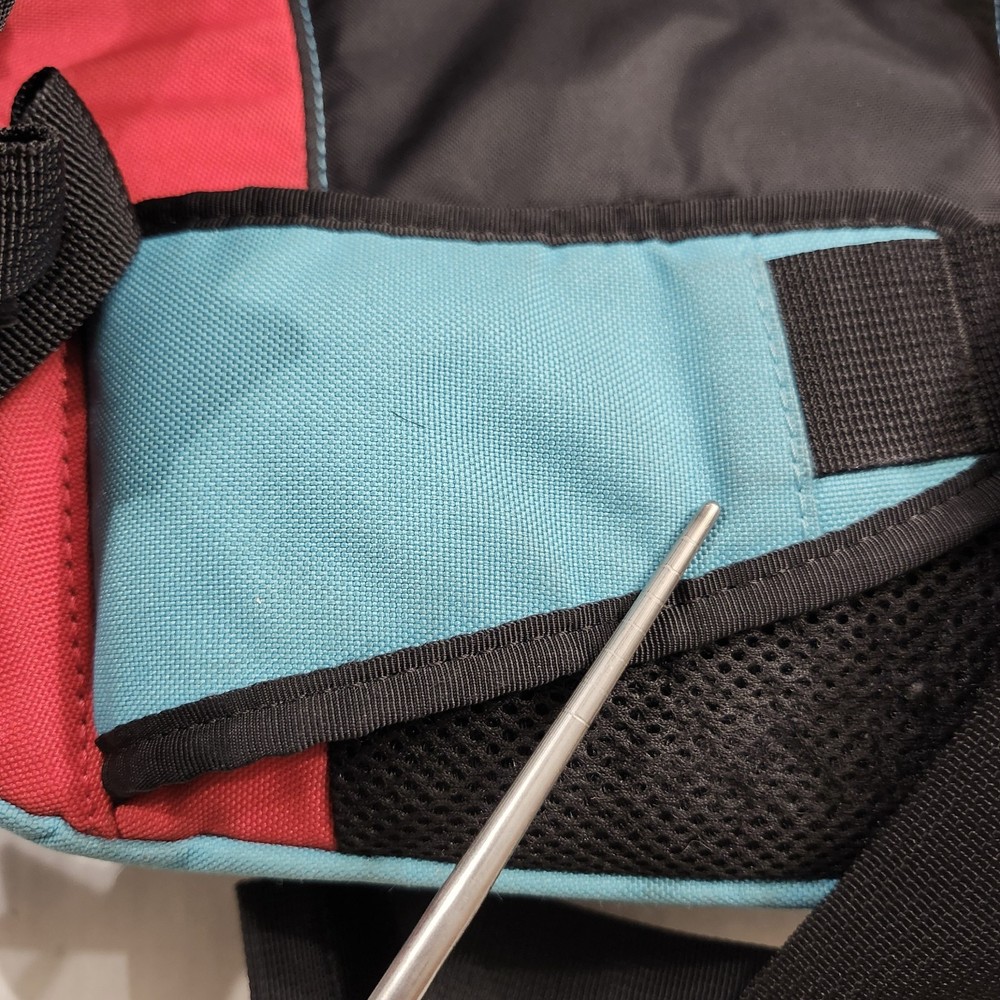 Dakine Mission 25L Red Blue Backpack