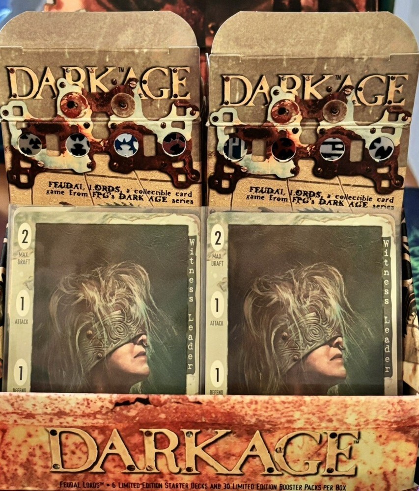 Dark Age: Feudal Lords CCG (1996) Unsealed Starter Deck Sets