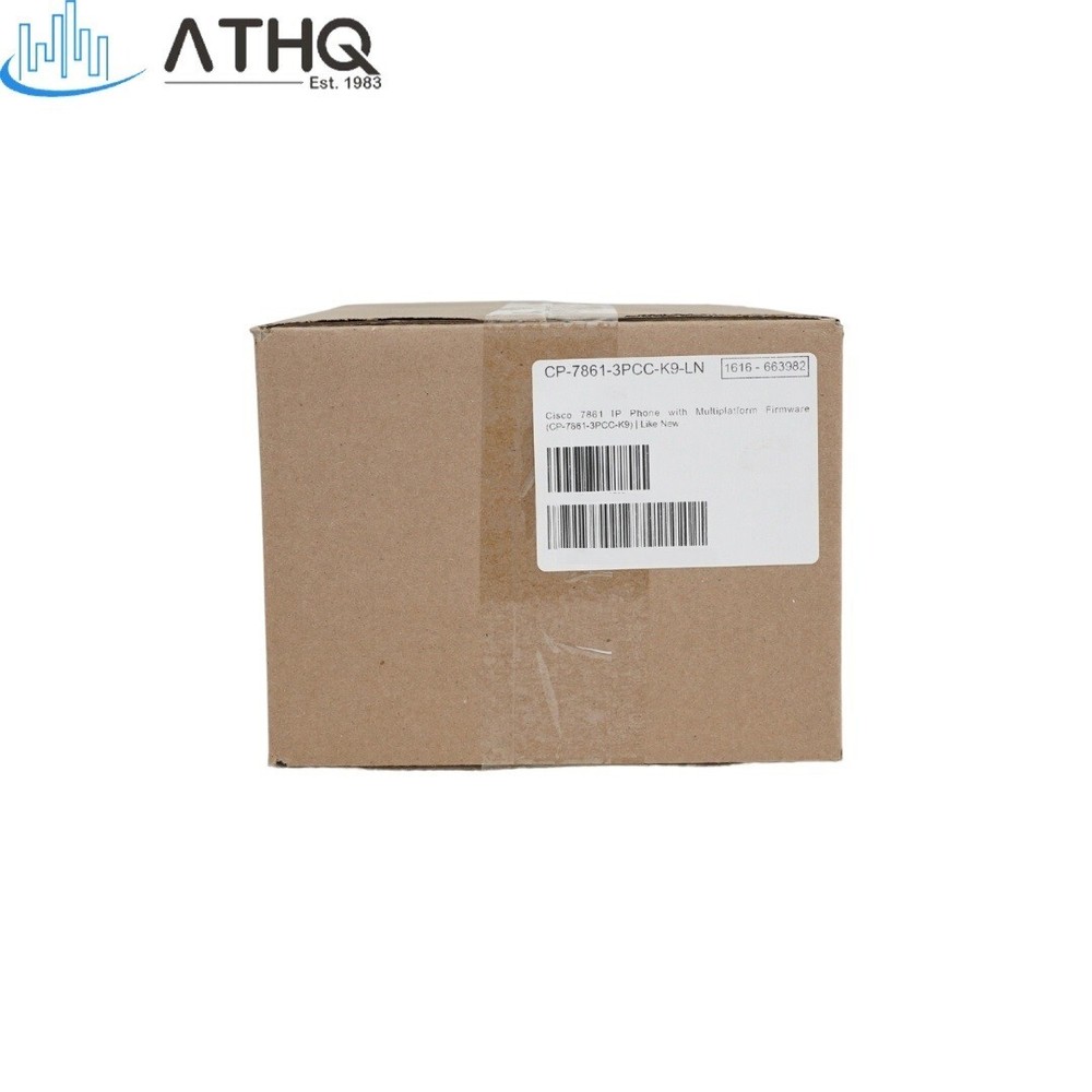 Cisco 7861 IP Phone with Multiplatform Firmware CP-7861-3PCC-K9