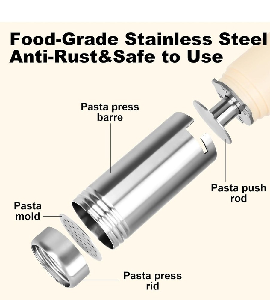 Electric Pasta Maker Machine Noodle Maker - Automatic Spaghetti Maker Pasta R...