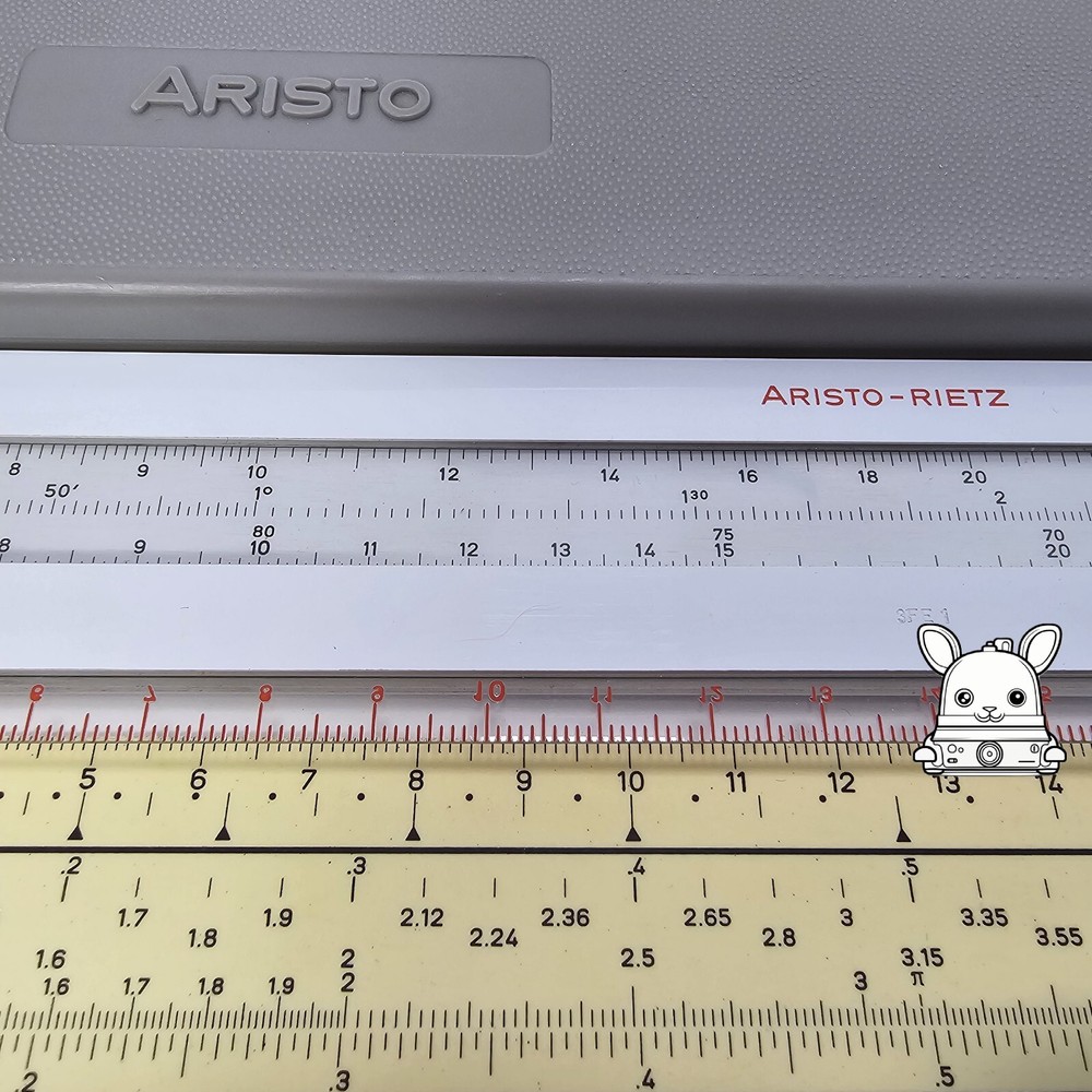 Aristo Studio Slide Rule GERMANY in Plastic Case