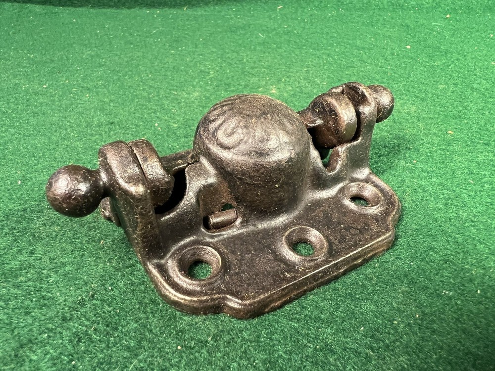 Antique Sargent Victorian Cast Iron Spring Hinge