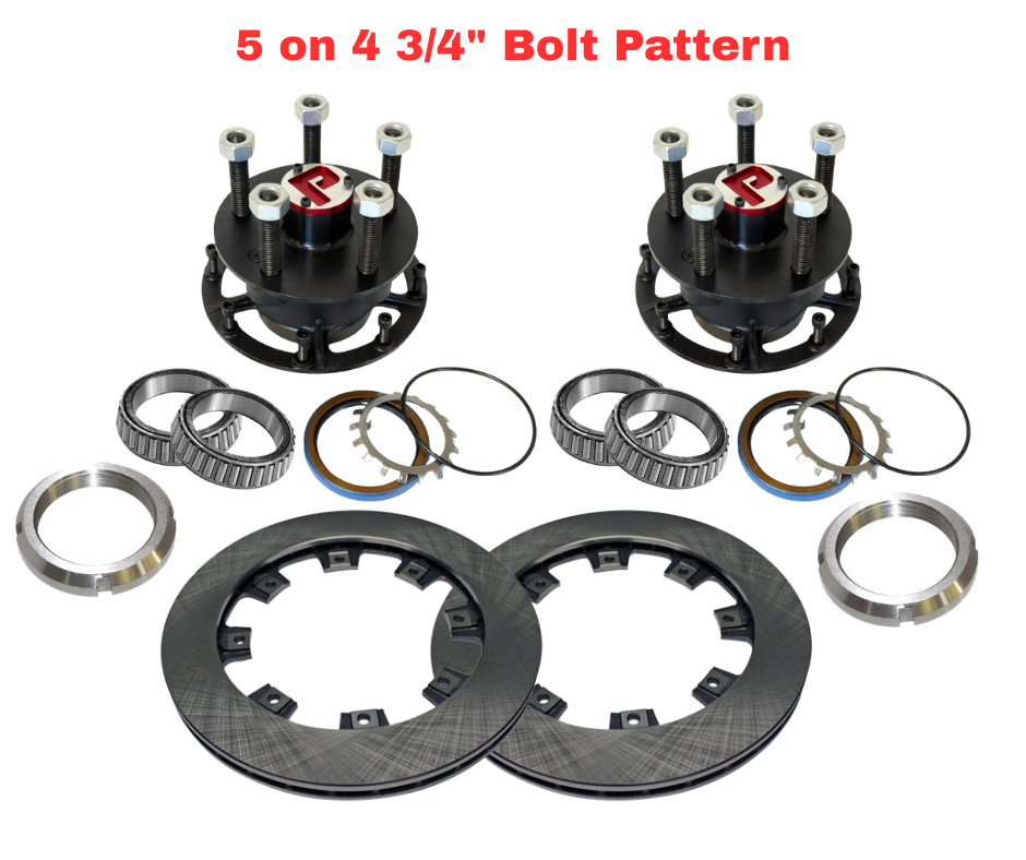 PEM GN 5x4.75 bolt pattern hub & rotor kit