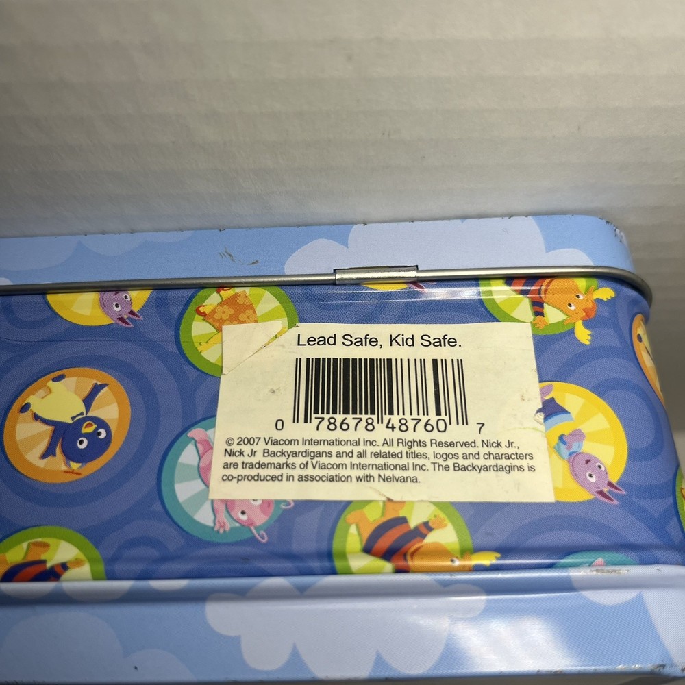 Nick Jr The Backyardigans Tin Lunch Box READ