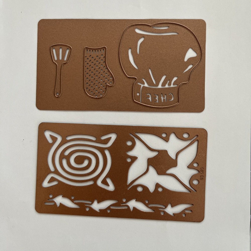 Spellbinders Embossing/Dies/Stencils * We're Cooking Now