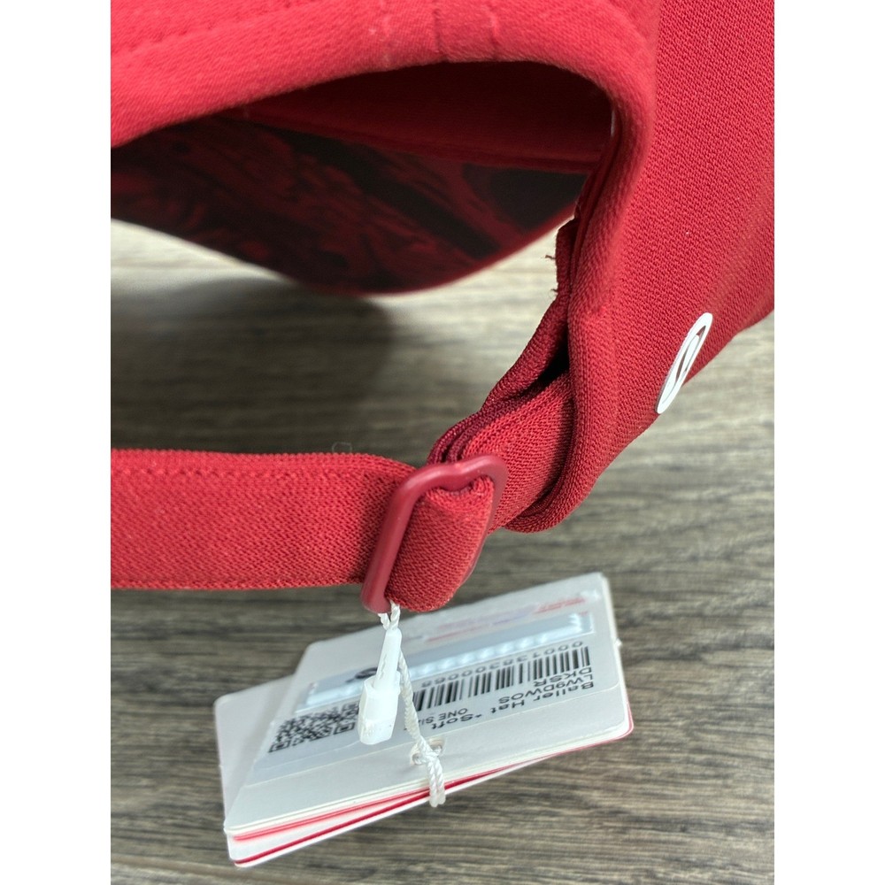 Lululemon Team Canada Baller Hat Soft Red Olympic Baseball Cap Adjustable