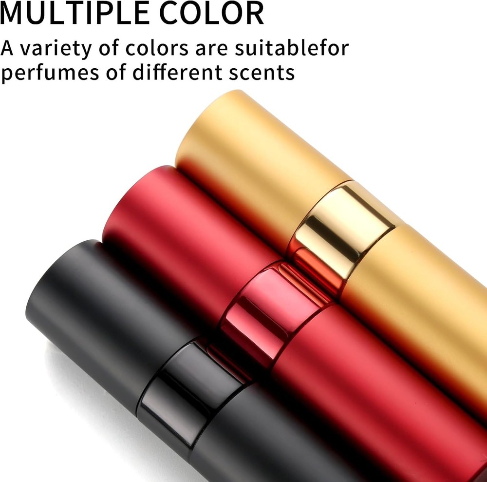 ​​Perfume Travel Refillable Atomizer 8ML (3PCS) - Empty Cologne Spray Bottle