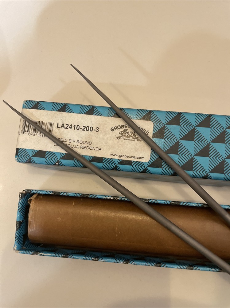 Grobet-Swiss Round Needle files (2x)