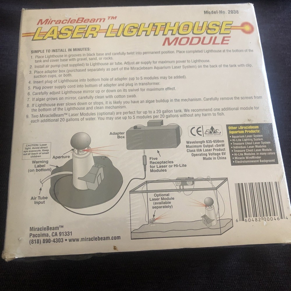 Laser Lighthouse module by miraclebeam