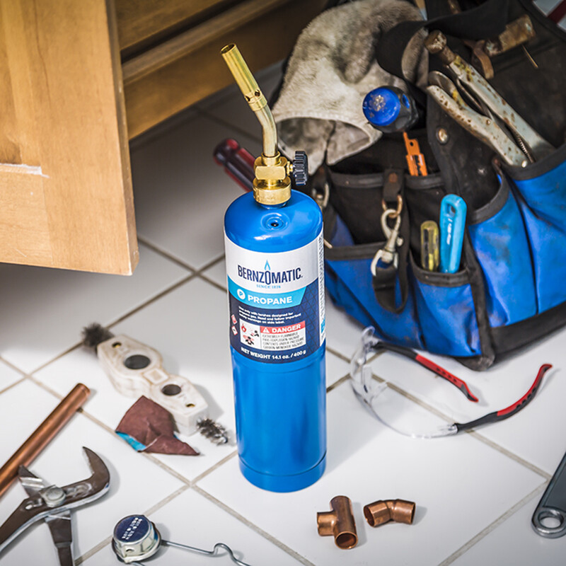 BernzOmatic UL2317 Manual Torch, Brass