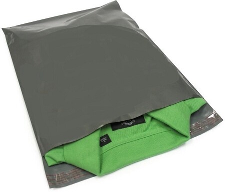 100 9x12 Gray Poly Mailer Plastic Shipping Bag Envelopes Polybags Polymailer