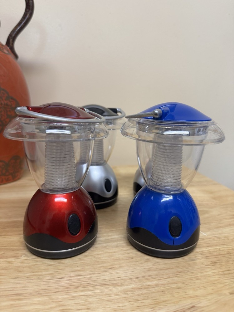 Mini Plastic Lanterns Set Of Four