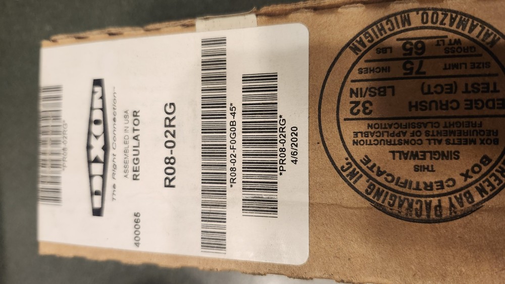 Dixon Regulator R08-02RG