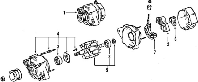 Genuine GM Voltage Regulator 88969481
