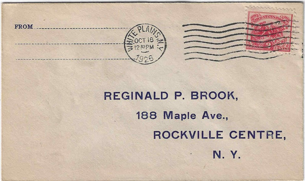 FDC   629  --  White Plains -- 10-18-26