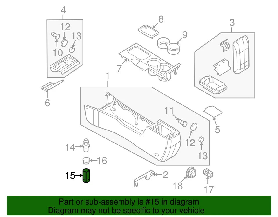 Genuine Ford Lighter Assembly Socket XC3Z-15055-AA