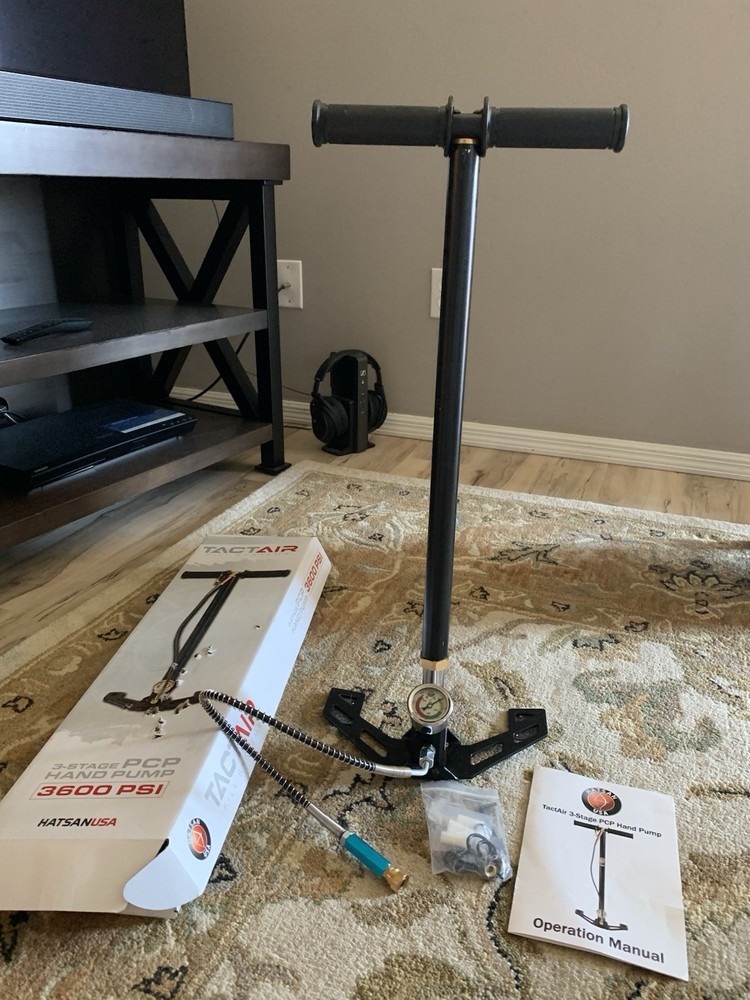 Tactair Stage PCP Hand pump 3600 Psi