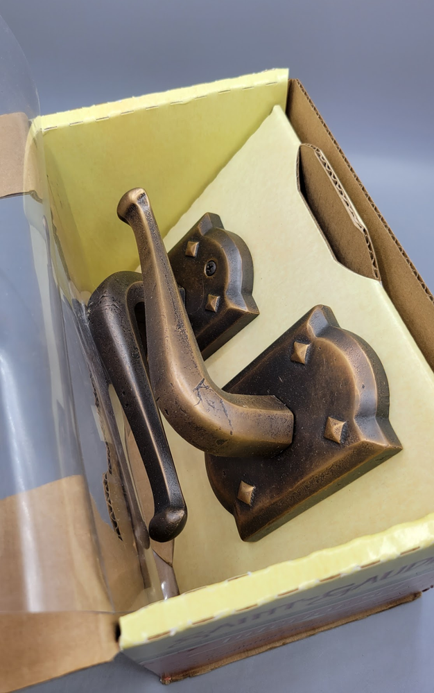 New Saint Gaudens Trimco Solid Bronze 8350-PASS LEVER PASSAGE LATCHSET HANDLES
