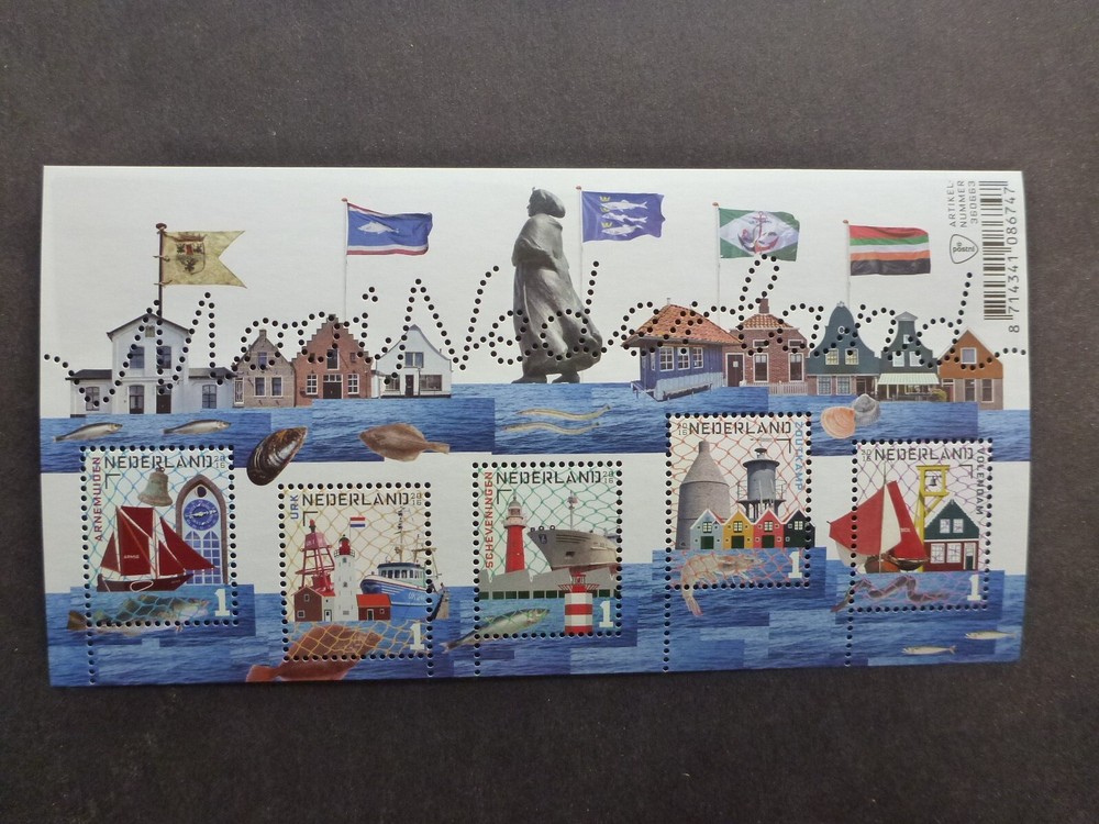 Netherlands 2016 Beautifull Netherlands 5 Stamp Mini Sheet Mint Stamps