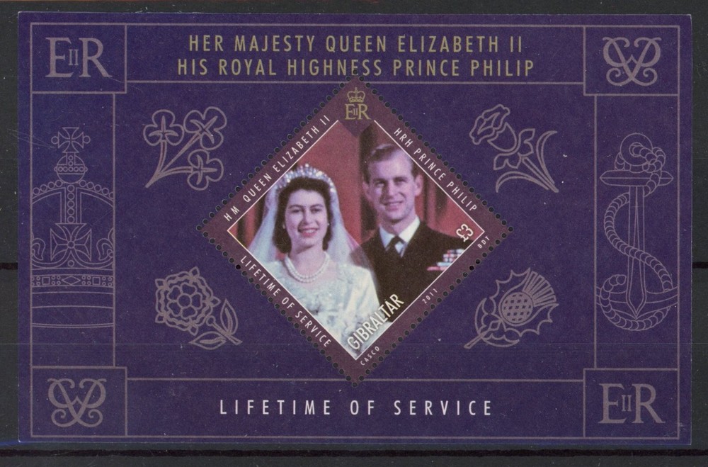 Gibraltar 2011 : Royalty - Good Very Fine MNH Sheet