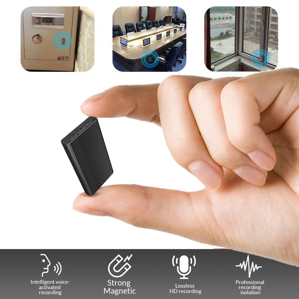 Digital Voice Activated Recorder Audio Recording Device Dictaphone MP3 Player