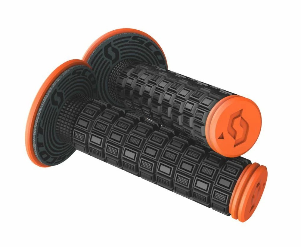 SCOTT Mellow Grips - Black/Fluorescent Orange - Grips