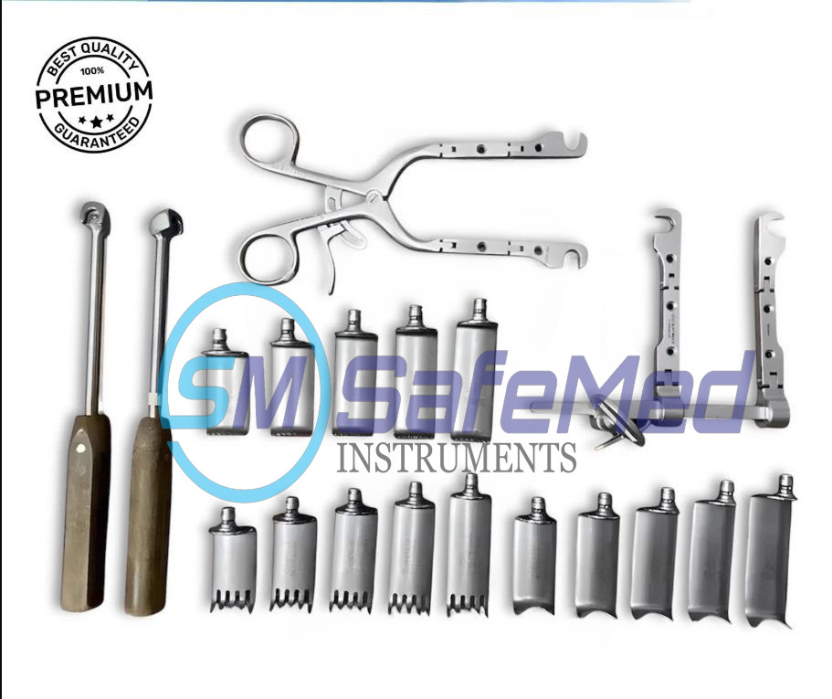 Aesculap Caspar Cervical Retractor System Set Surgical Instruments