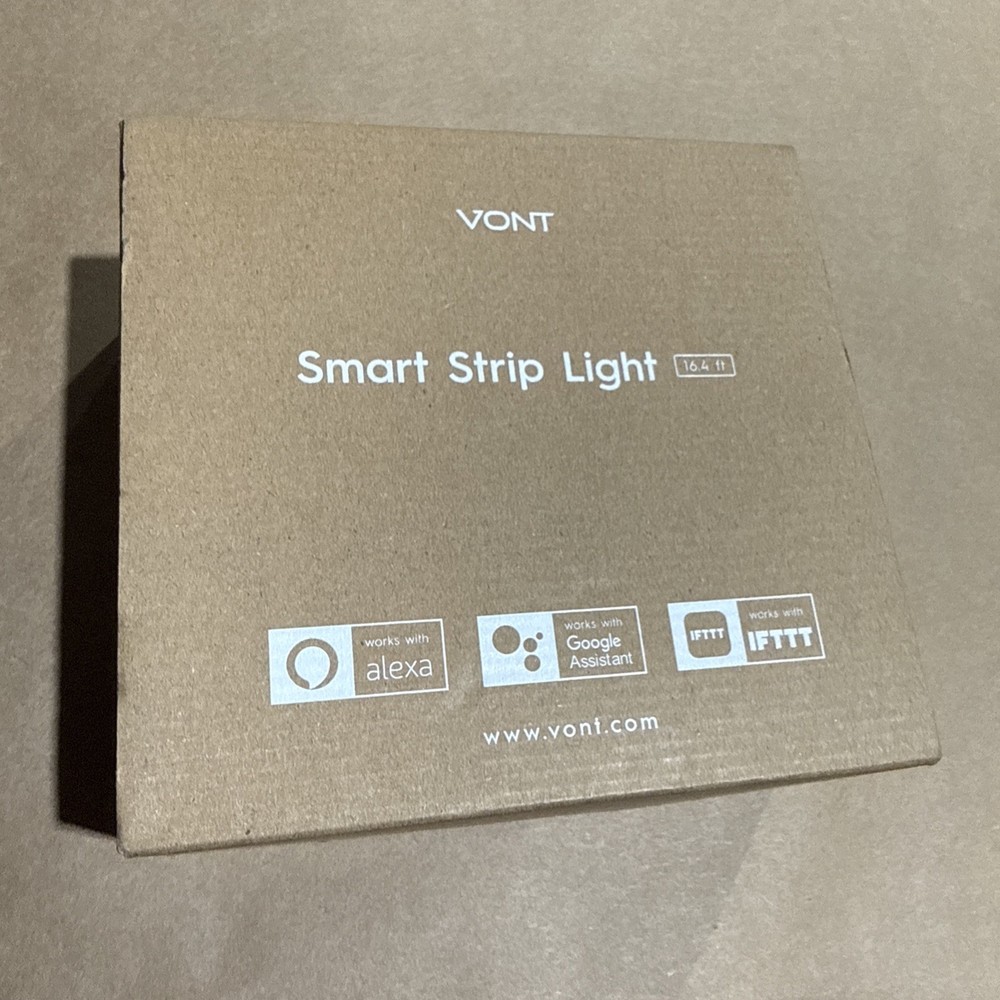 smart strip light 16.4 ft vont VNT-SSL01