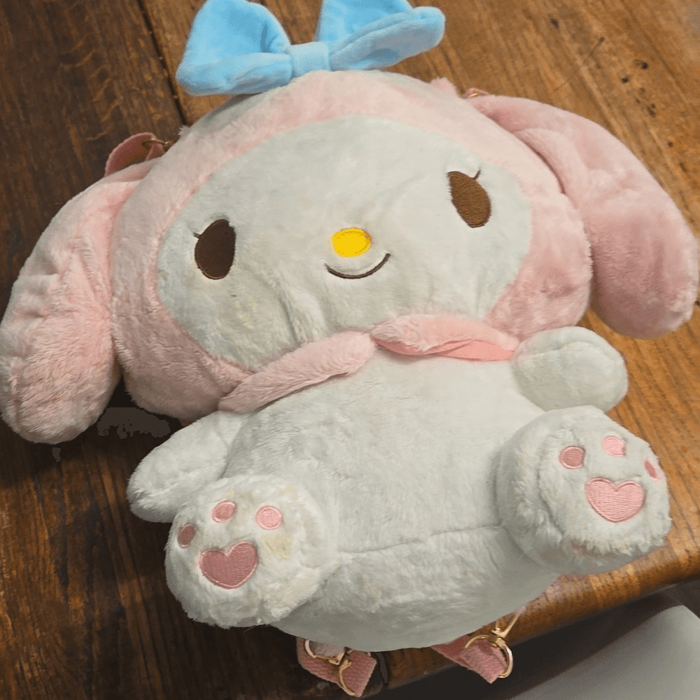 My melody by Sanrio backpack plush