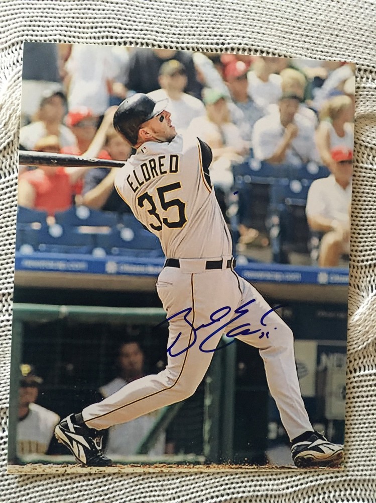 Brad Eldred Signed 8 X 10 Photo Autographed
