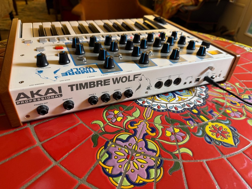 Akai Timbre Wolf 4-Voice Polyphonic Synthesizer Analog