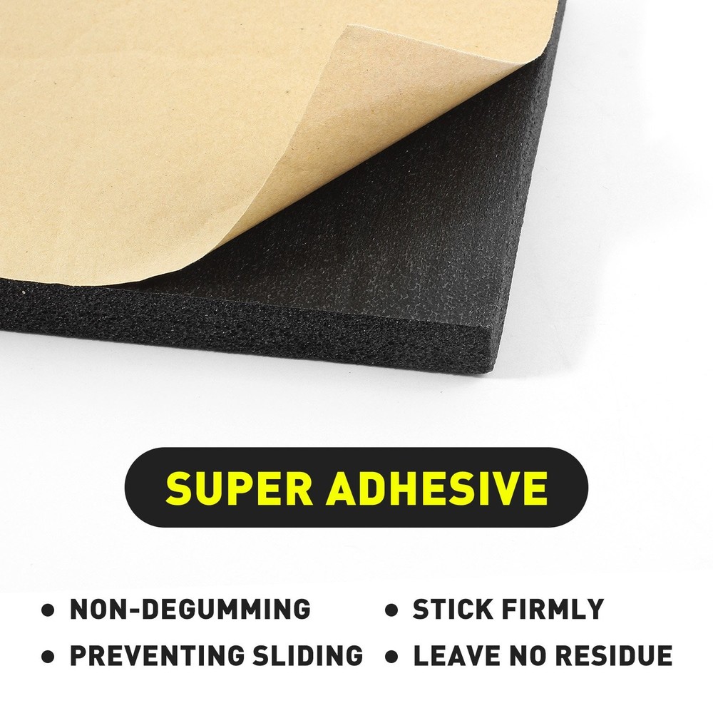 Closed Cell Sponge Foam Rubber Sheet Roll Padding DIY Cutting 12"×59" 20mm T