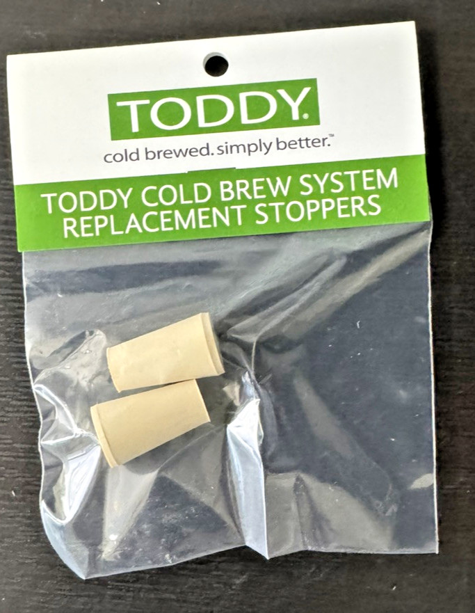Toddy Original & Commercial Cold Brew System - Replacement Stoppers (Set of 2)