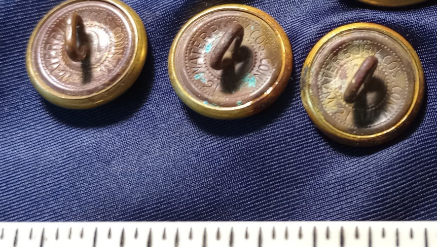 Vietnam US Army dress button set