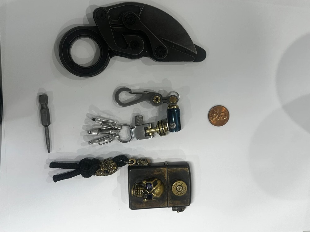 KYLINK Quick release EDC Full keychains surveillance police wallet security Hand