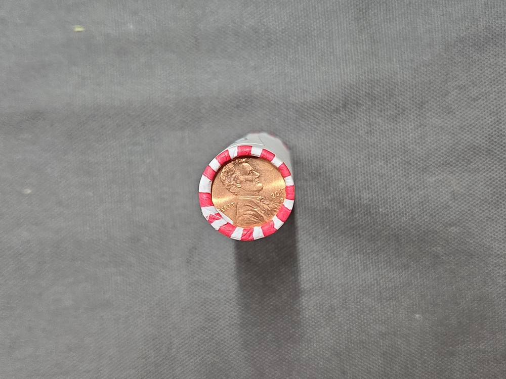 2017 P Lincoln Shield Cent Roll 50 circulated coins