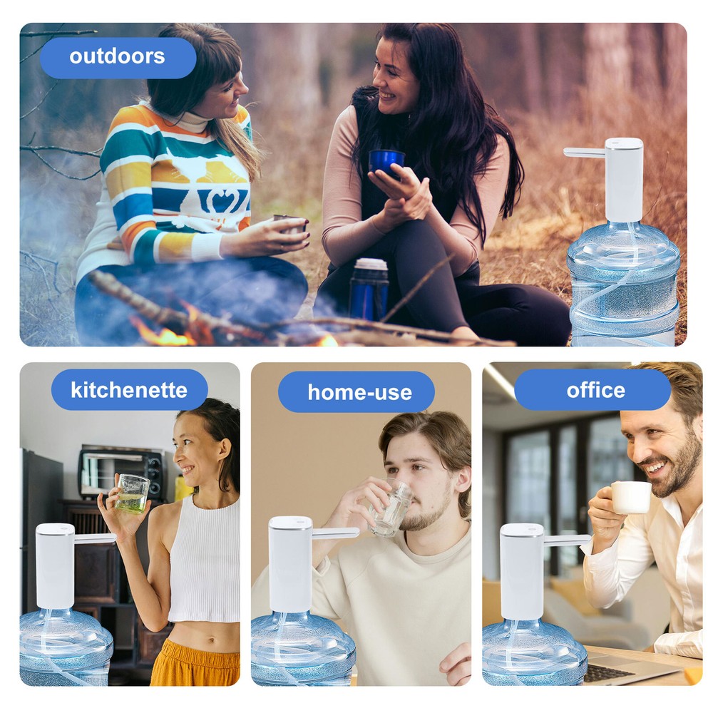 USB Drinking Water Dispenser Universal Home Automatic Electric Water Bottle Pump