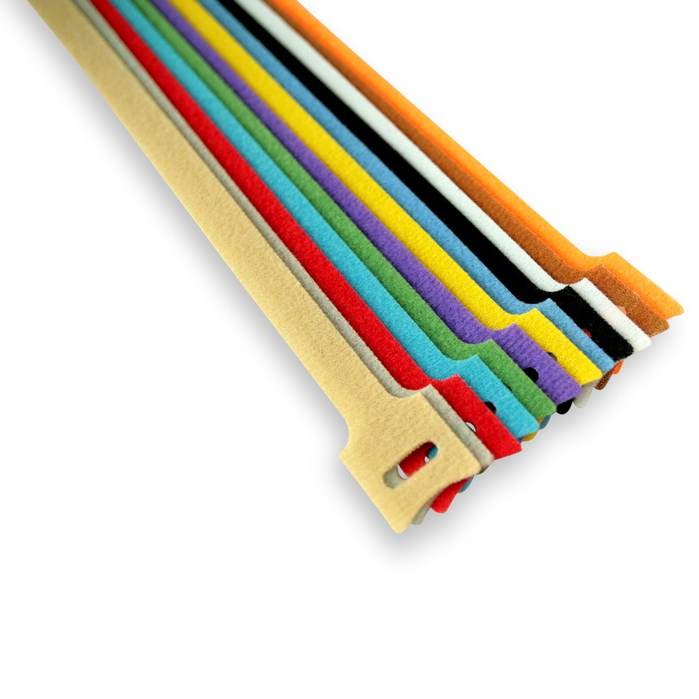 LeLuv Constriction Ring Strap Hook and Loop 12 Pack