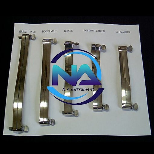 Terrier Ear Cropping Trimming Clamps Set