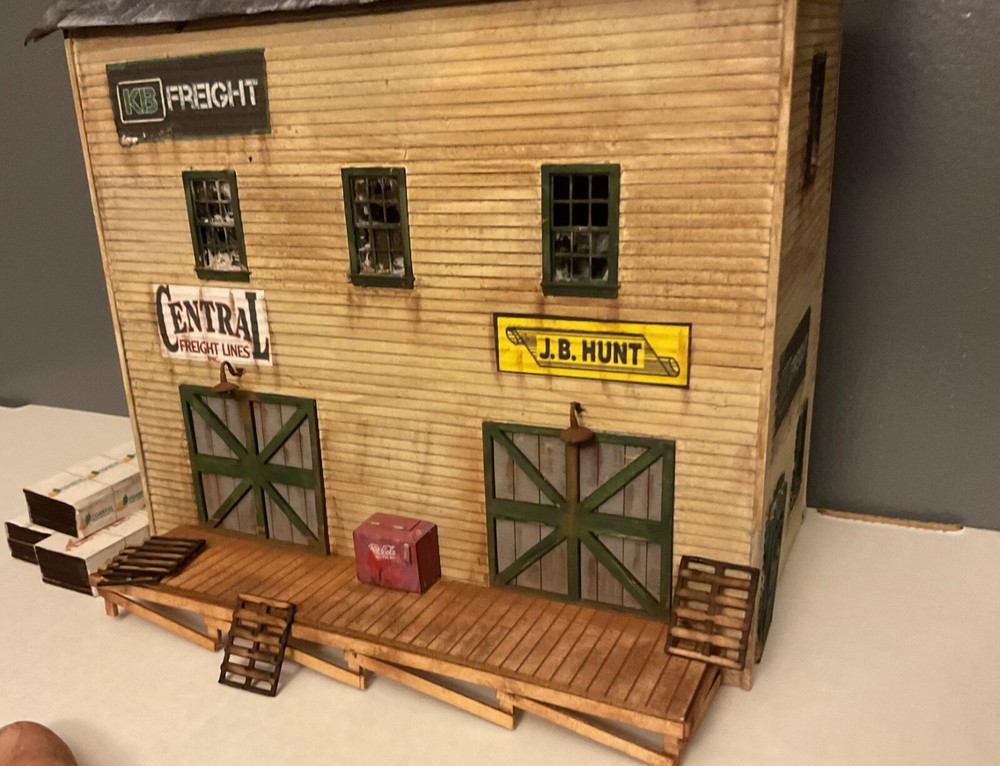 S Scale KB Freight Structure Kit Laser Cut