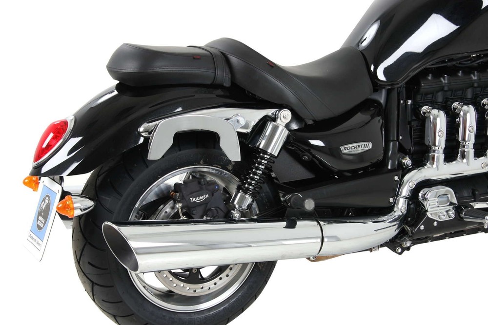 Triumph Rocket III / Roadster (2004-2017) C-Bow Sidecarrier - Chrome BY H&B