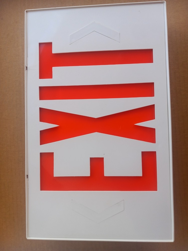 Westinghouse Exit Light Sign 120V AC Red and Green NEW