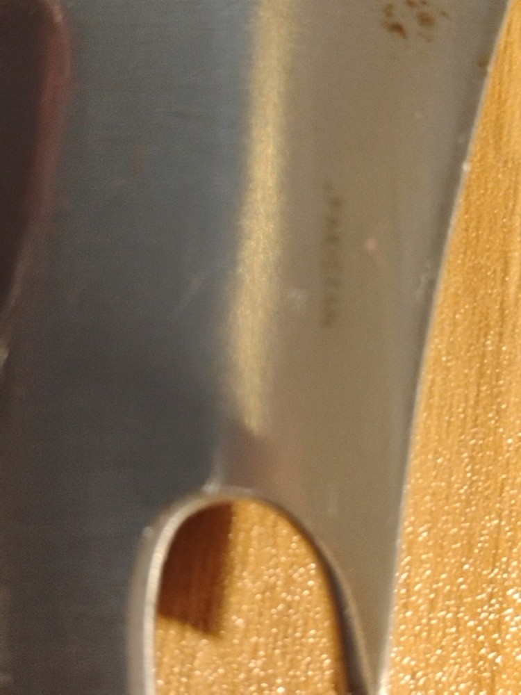 Pakistan ,Gut Hook Knife ,Pearl Handle Very Large & Sharp 14"Long