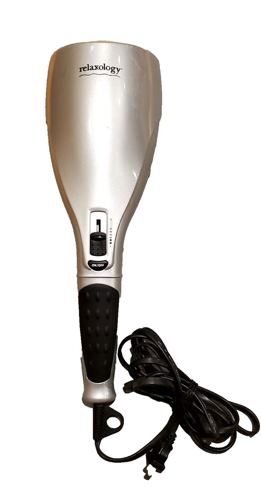 Relaxology 515 WM Percussion Massager Variable Speed Handheld Therapeutic Grey