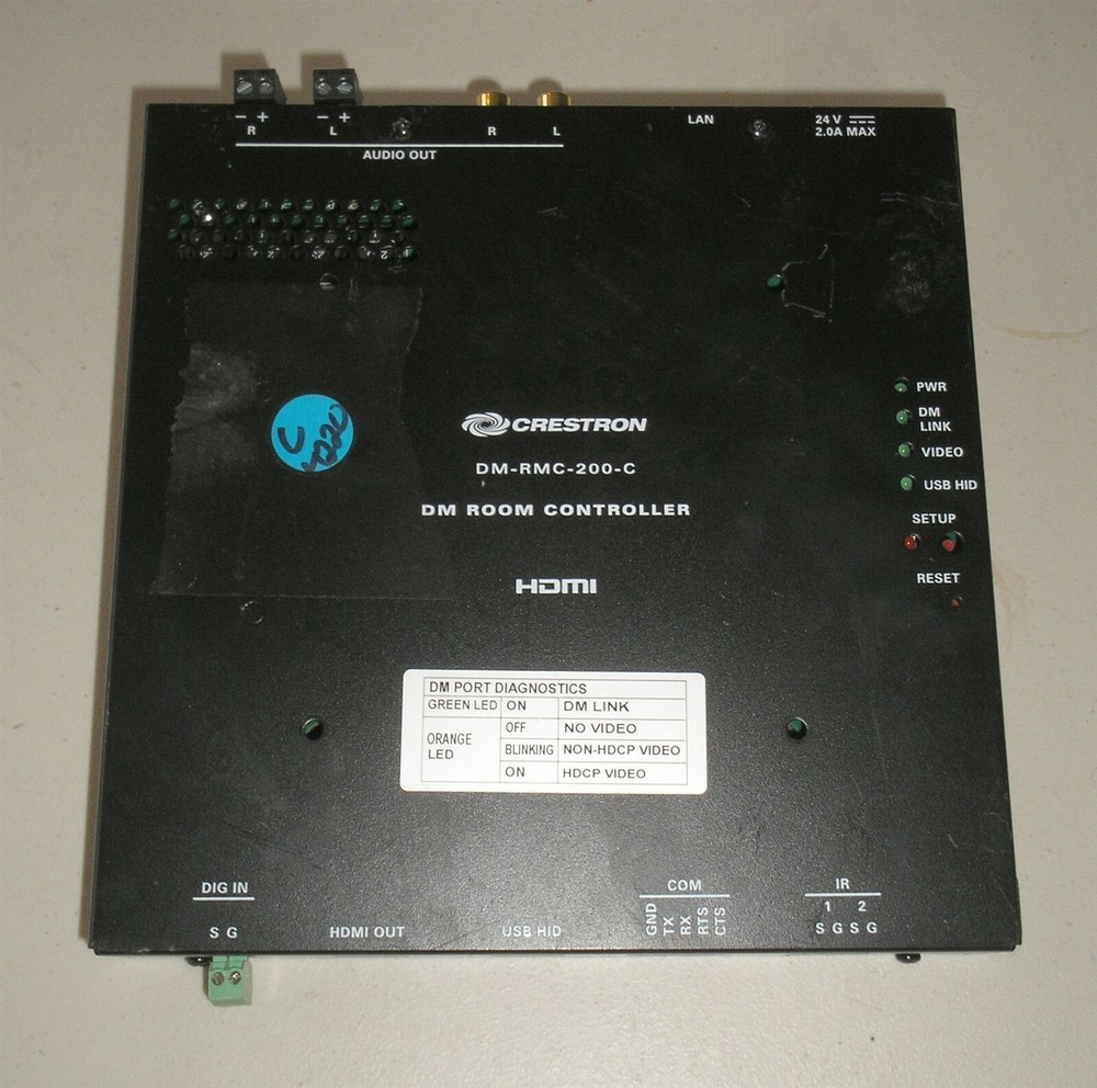 Crestron DM-RMC-200-C Room Controller HDMI