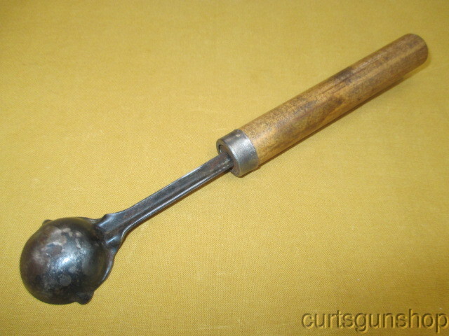 Vintage Hand Reloading Lead Bullet Mold Dipper